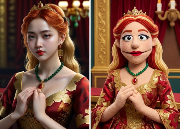 create your own muppet look