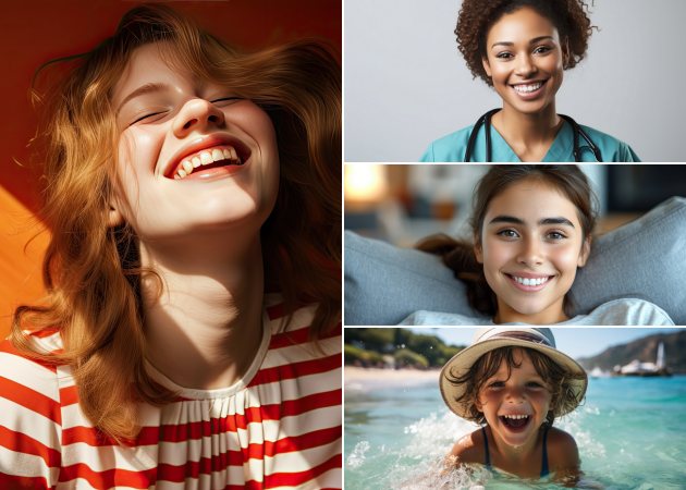 customize smile using prompts