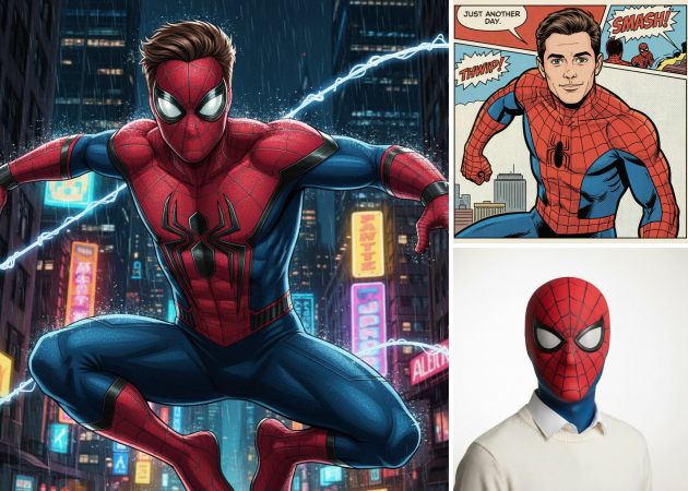 transform photos into spider-man avatars