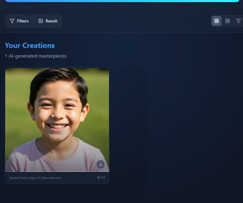 preview and download the result