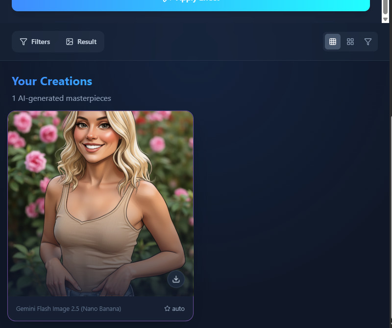 generate the caricature