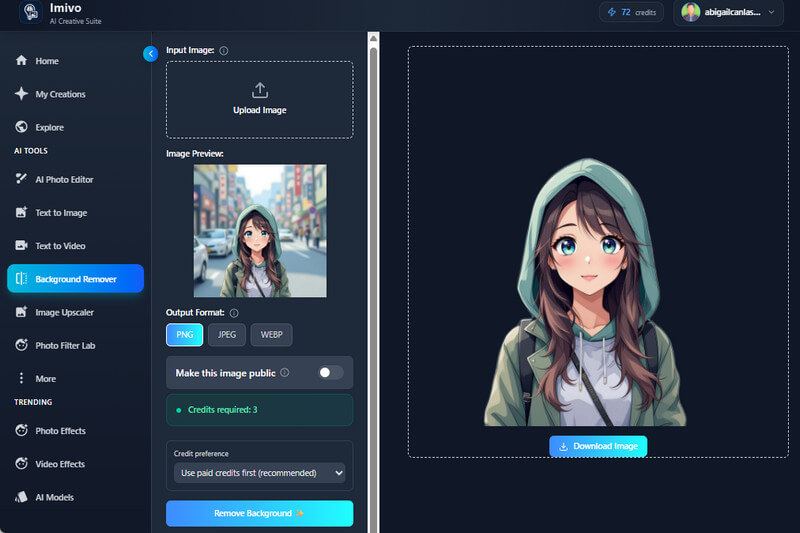 remove.bg alternative - AceThinker ai background remover