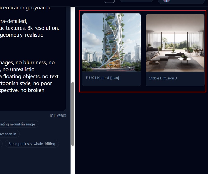 build your design