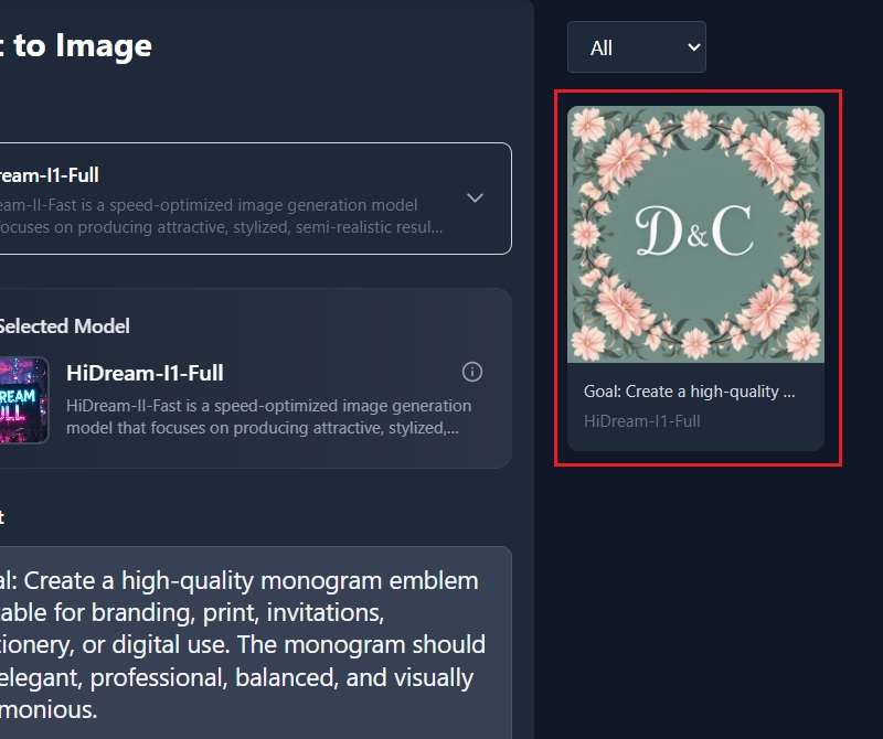 save your monogram