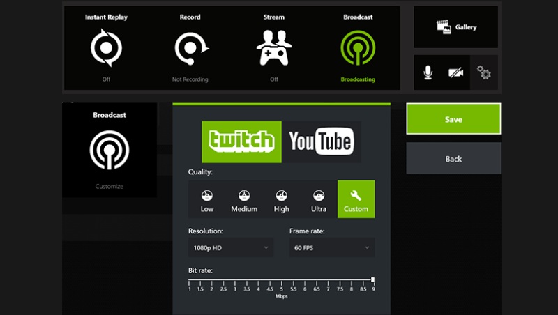 nvidia shadowplay record game on pc