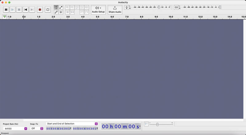 audacity interface