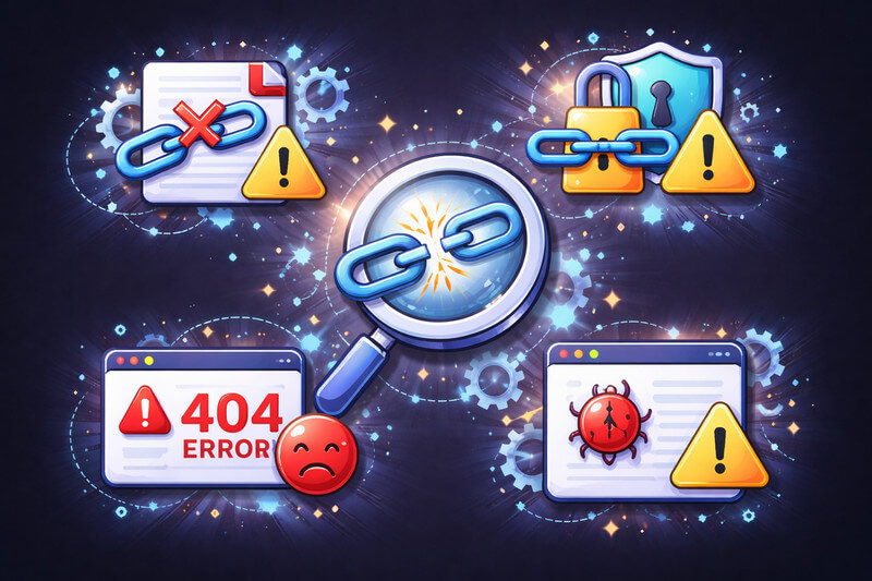 common cause why hyperlinks not working in pdf