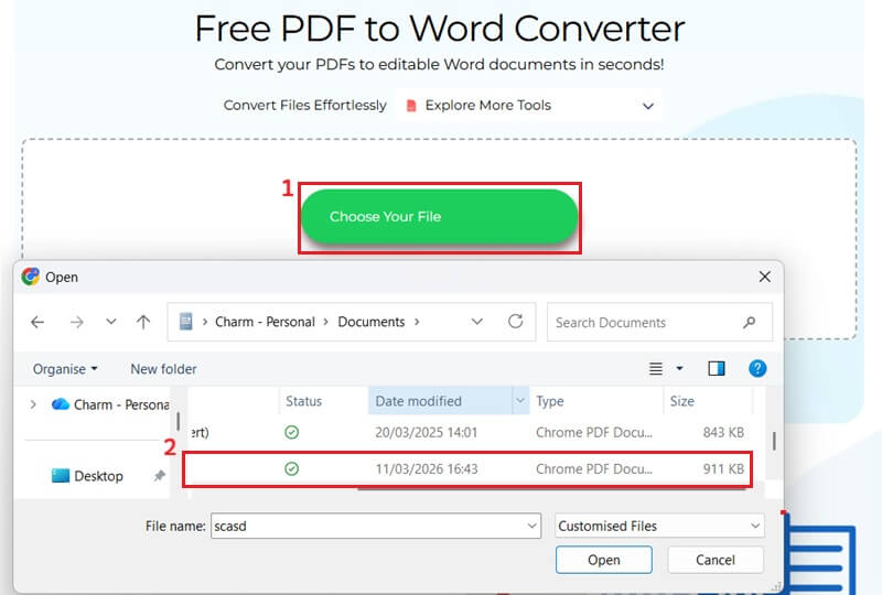 online converter upload file