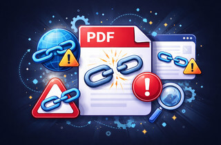 hyperlinks not working in pdf
