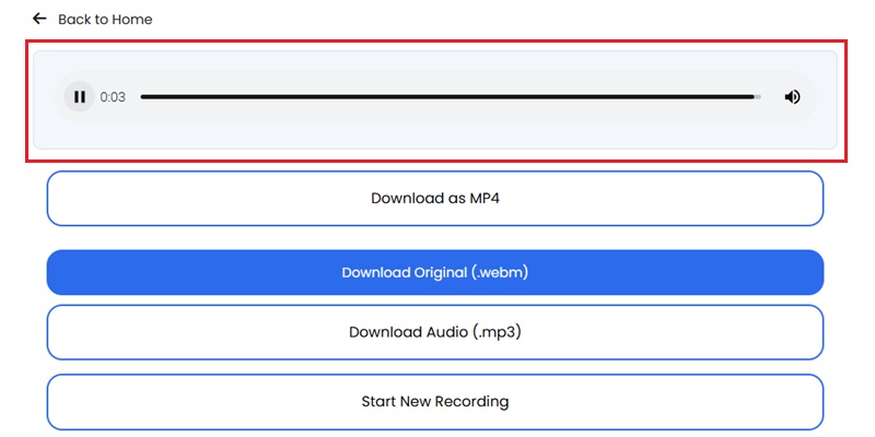 Validate Audio Clarity
