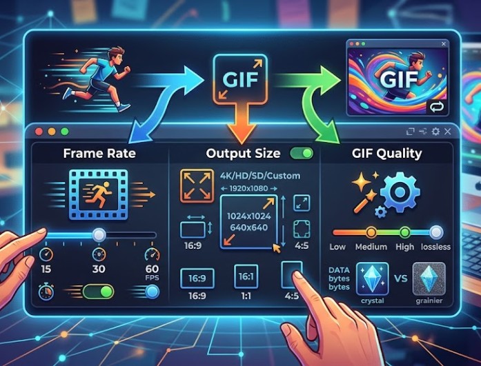 customizable gif settings