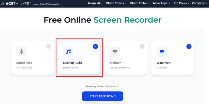 Select Audio Input Source
