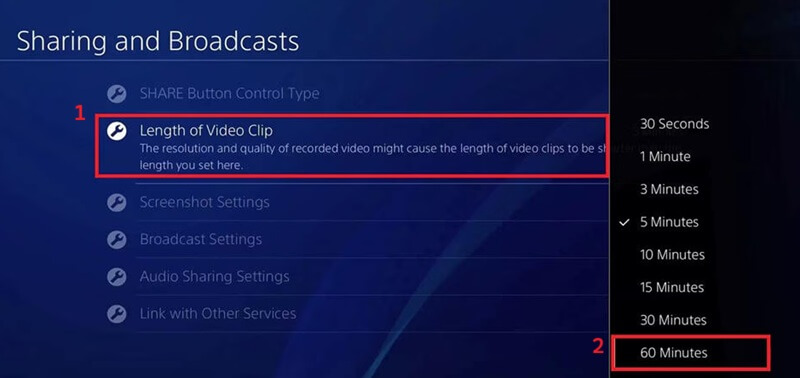 ps4 record current gameplay