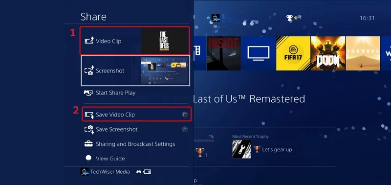 ps4 record past gameplay