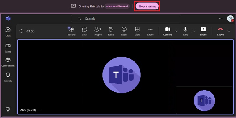 Capture Live Meeting Streams