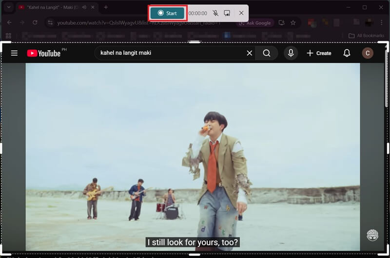 snipping tool record