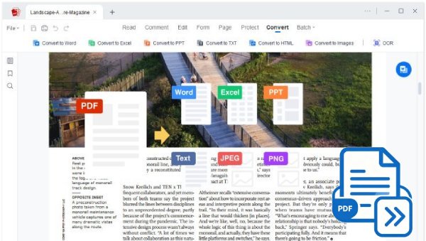 convert pdf for sharing