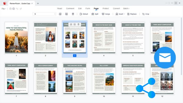 organize pdf for sharing