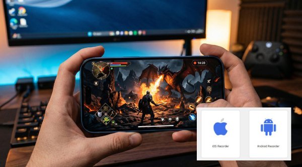record mobile gameplay