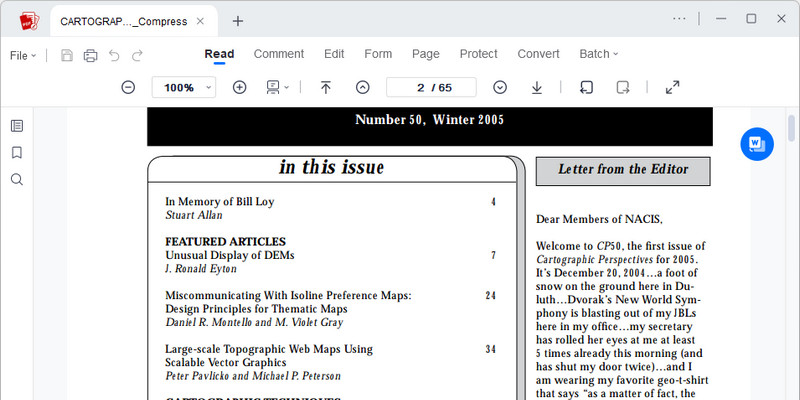 review compressed pdf