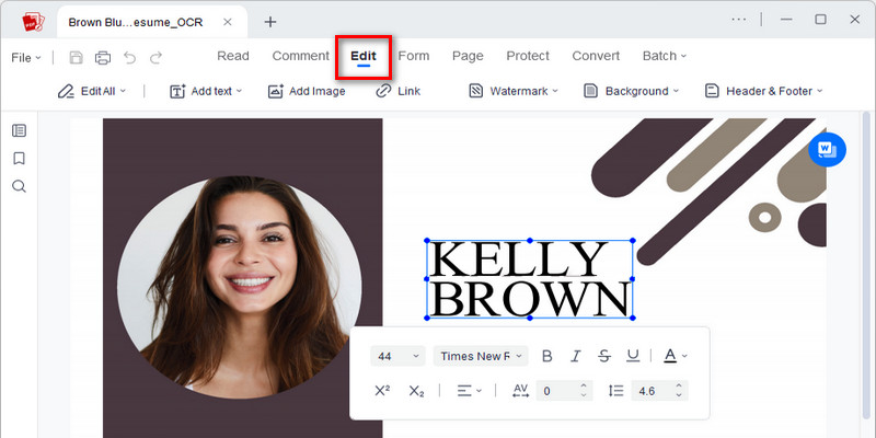 Configure Template Fields and Document Data