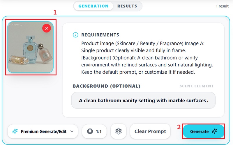 Upload Your Product Image