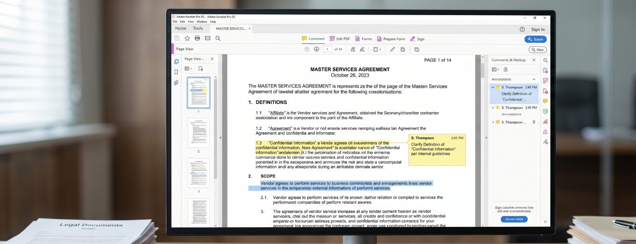 edit pdf contact