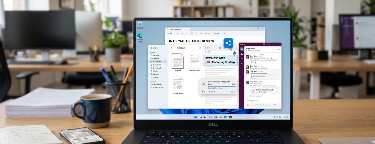 share pdf with teams