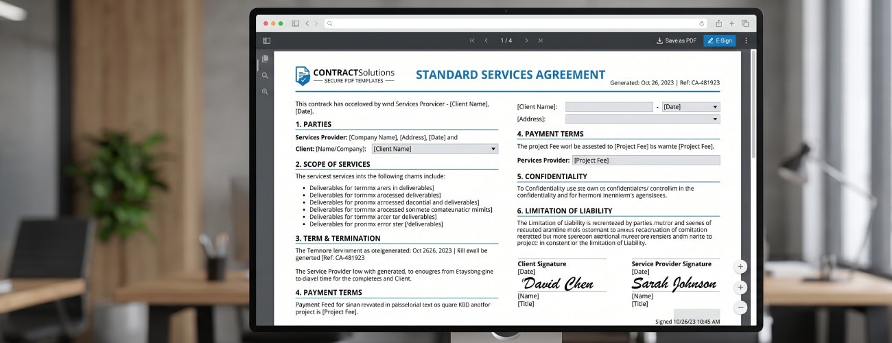pdf contract