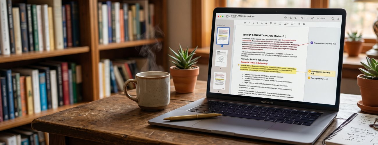 edit pdf document