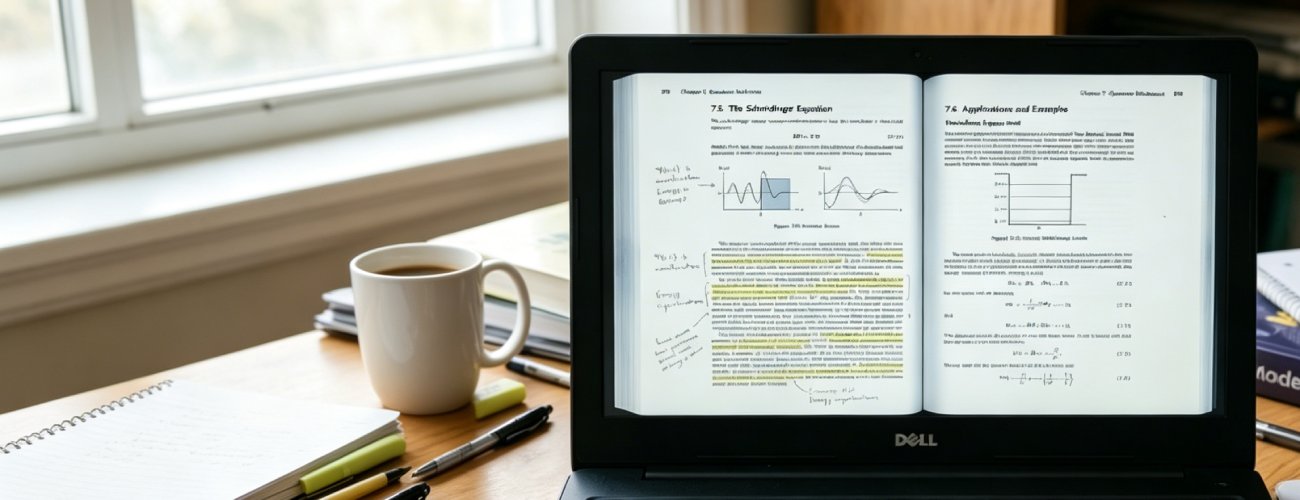 Scanned textbook