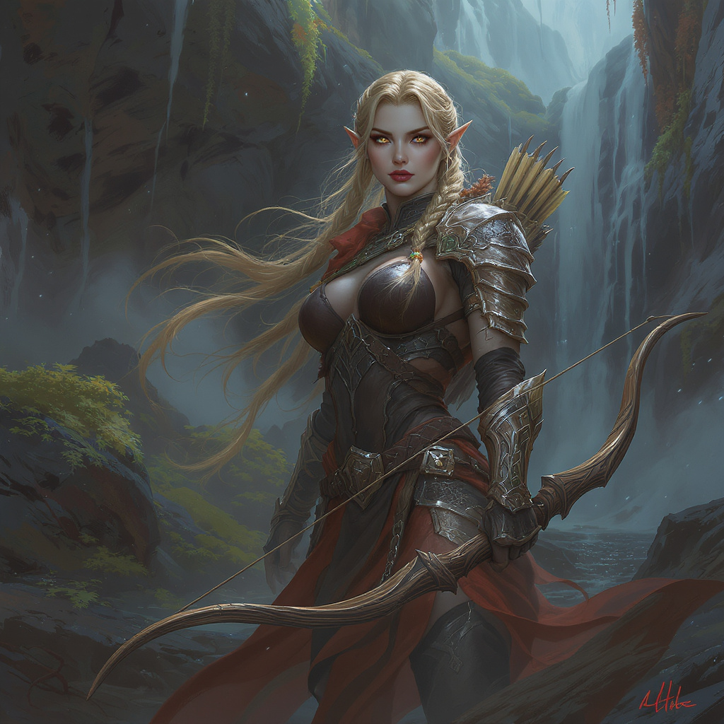 Fantasy Warrior Elf