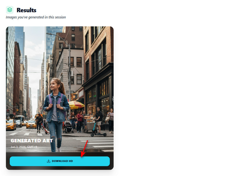 Download the Created Image
