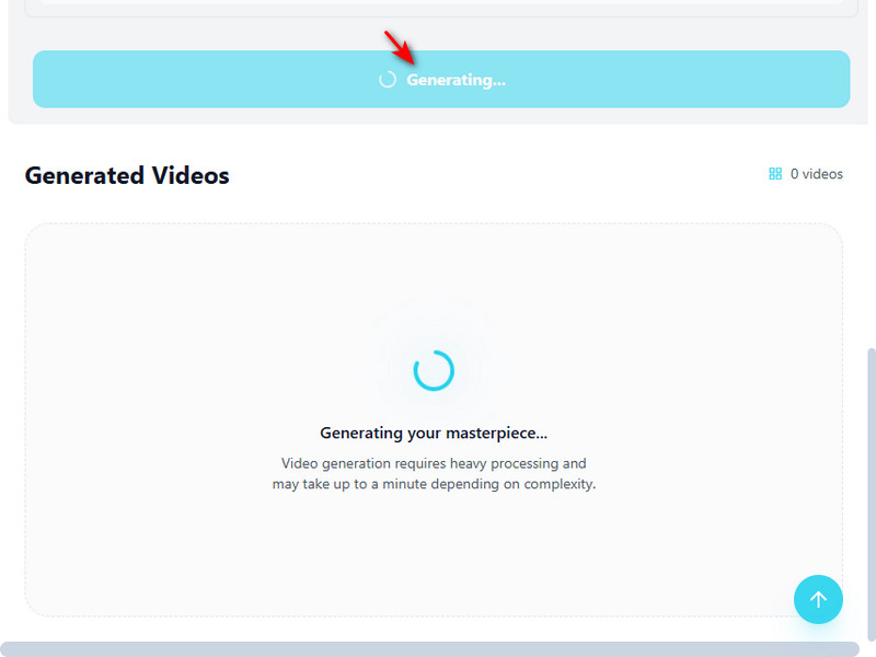 Start the Video Generation
