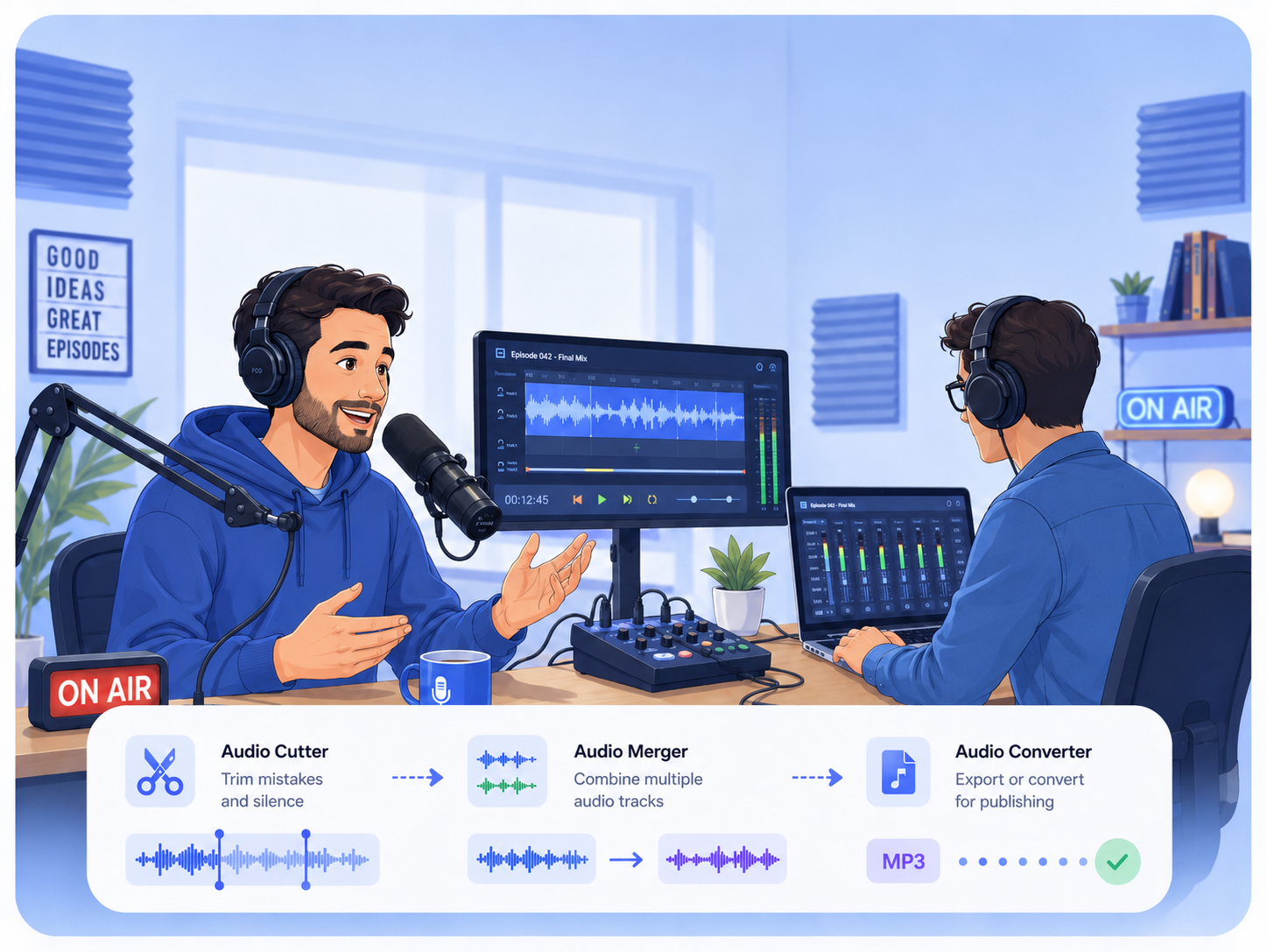 For Podcasters and Music Producers