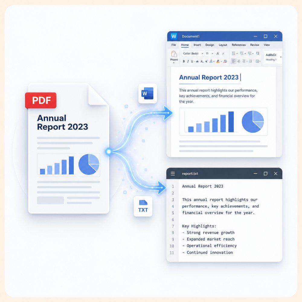 Share PDF in Editable Format