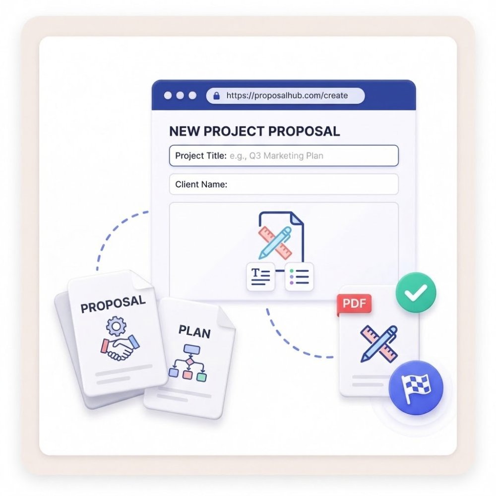 Create Project Proposals or Plans