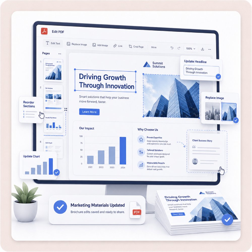 Update Marketing Materials