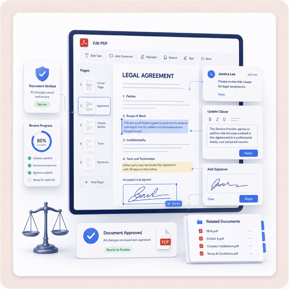 Manage Legal Papers
