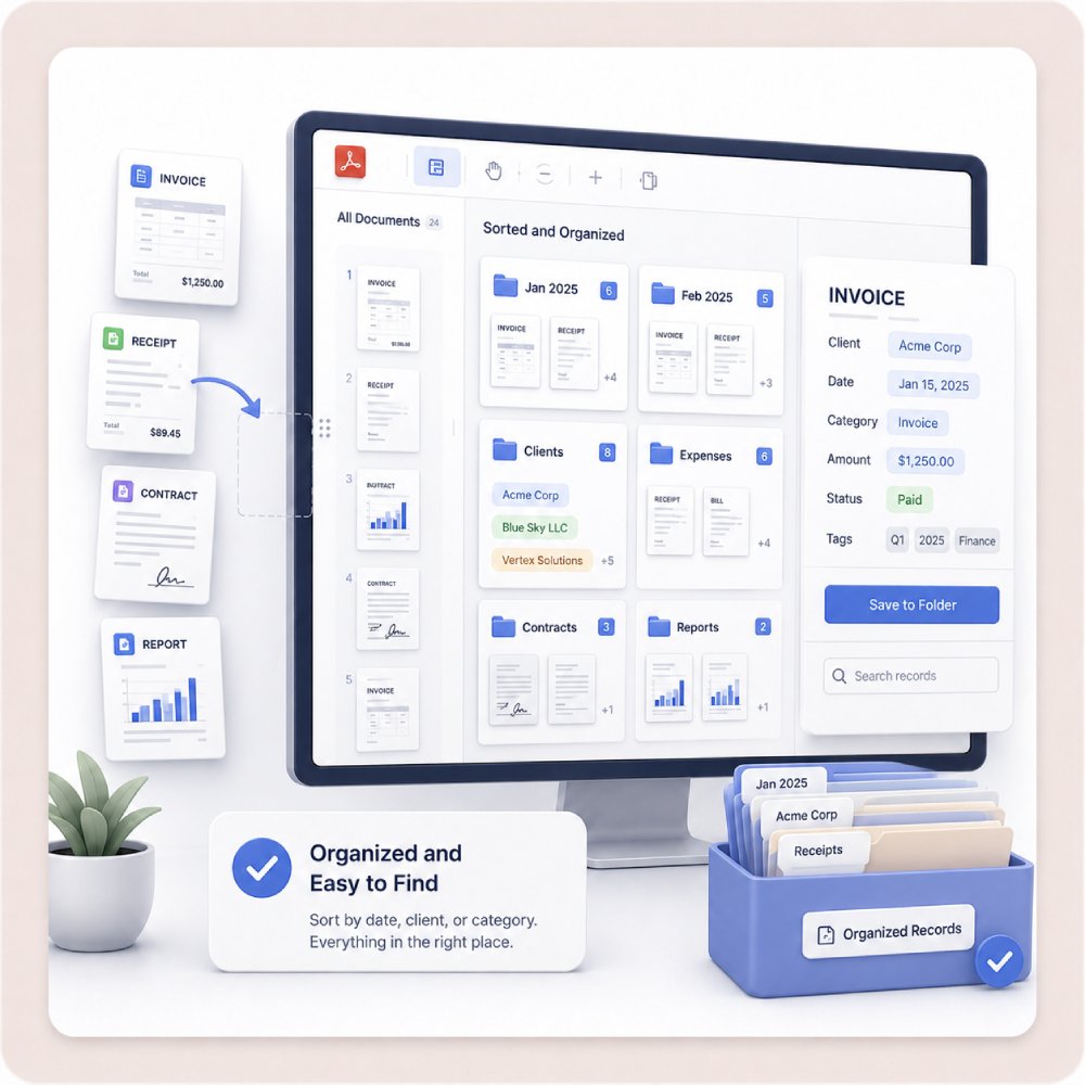 Sort Invoices and Records
