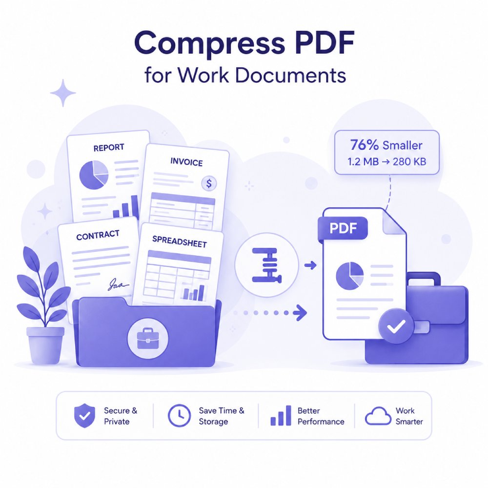 compress pdf for work