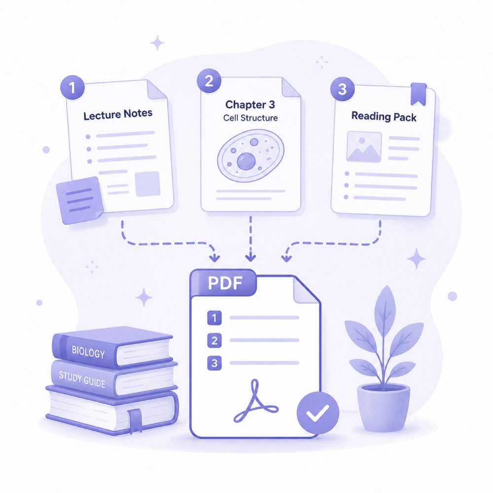Organize PDF for Study
