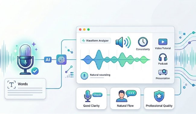 clear and human like speech output