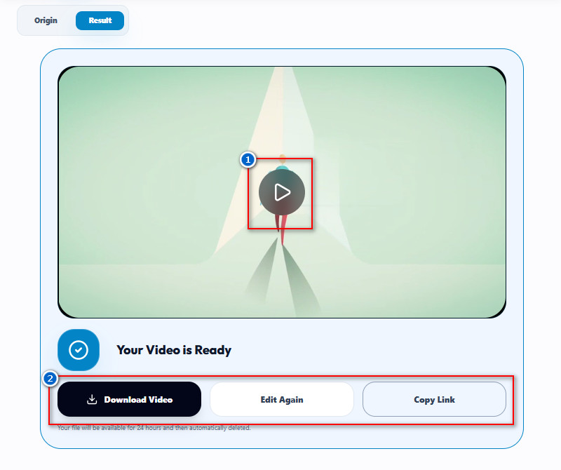 export your video