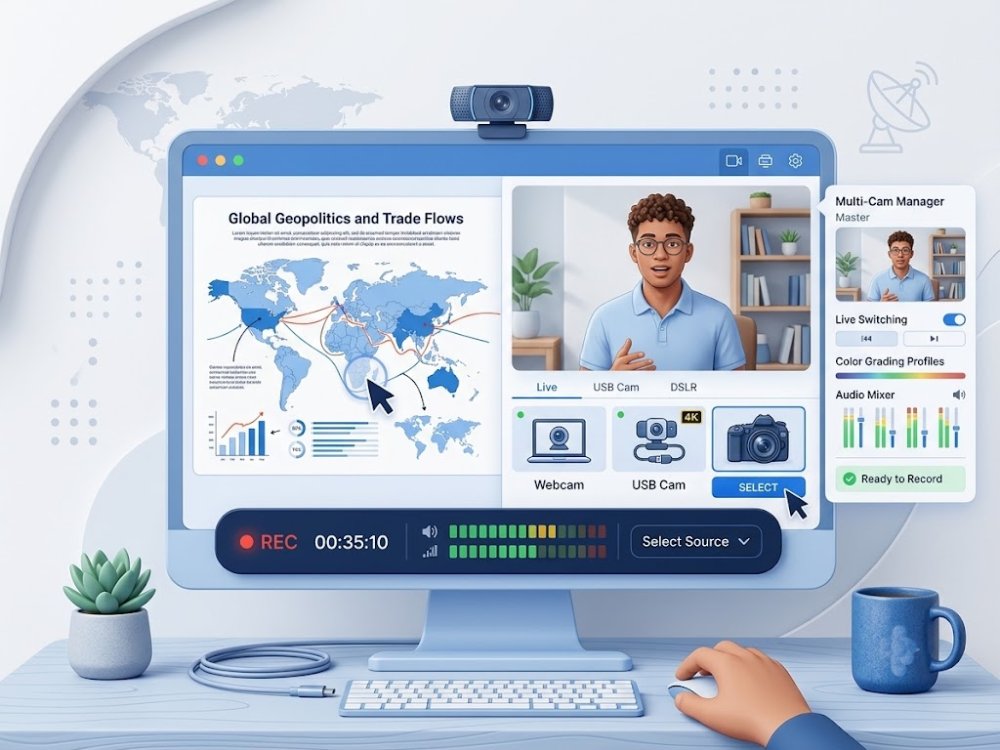 record webcam video